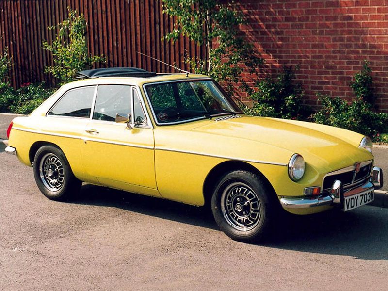 MG MGB technical specifications and fuel economy